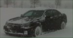 Rear Wheel Drive Car with
              Snow Tires