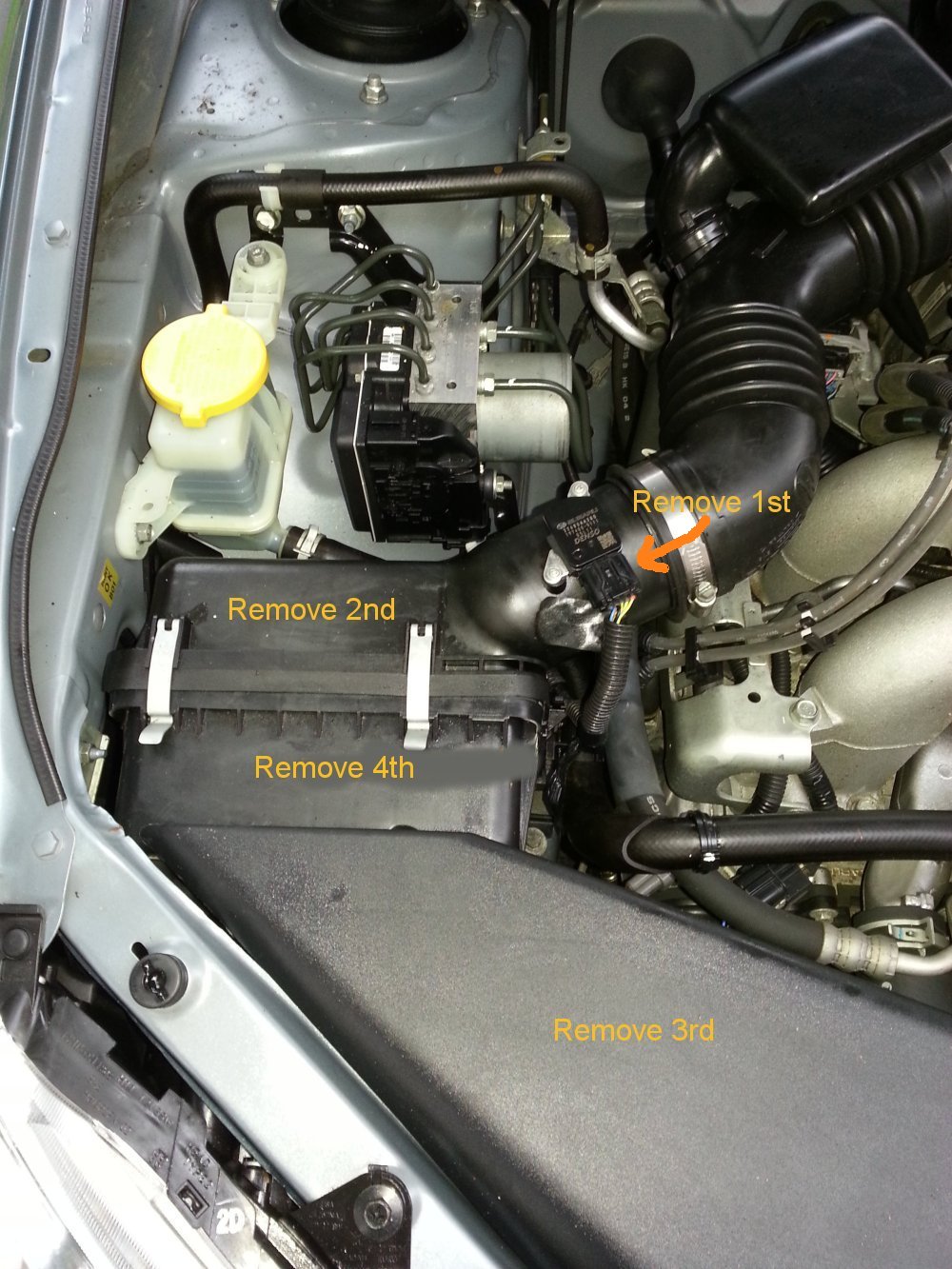 Subaru IMpreza Air Intake Assembly